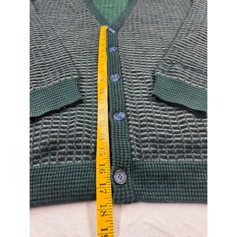 Vintage Jantzen Classics Cardigan Sweater Mens L Grandpacore‎
